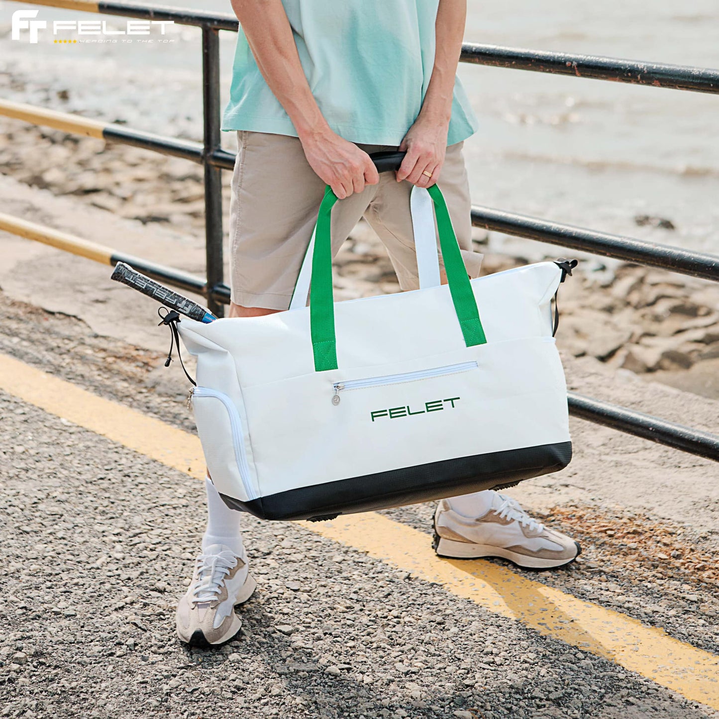 FELET Duffel Bag (White)