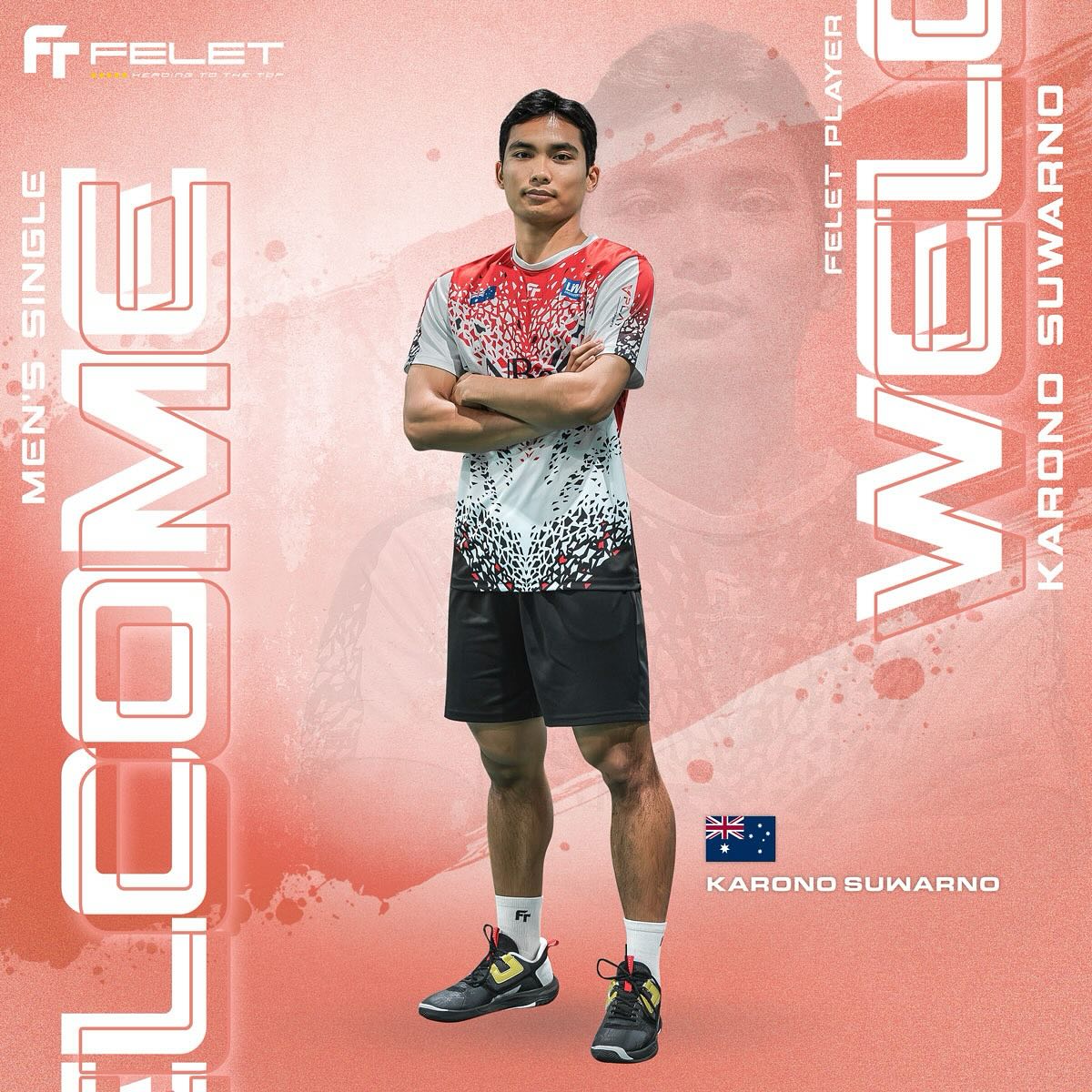FELET Woven 888 Badminton Racquets 4U (Yellow)