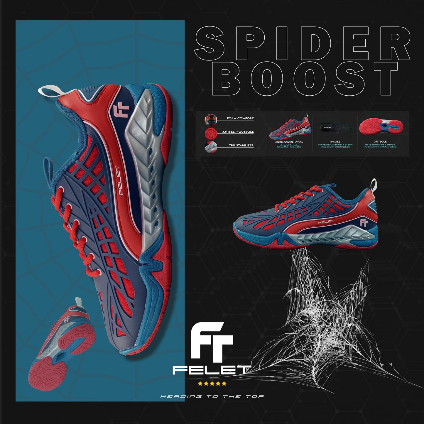 FELET Spider Boost (Tiffany)