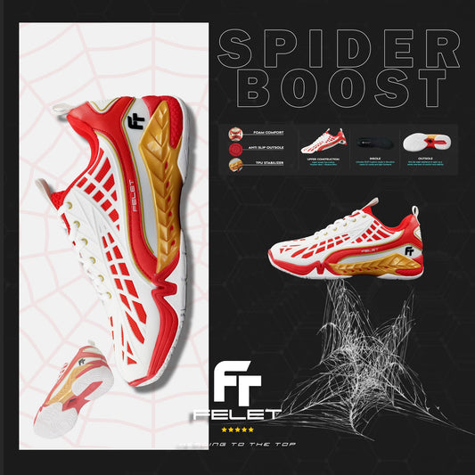 FELET Spider Boost (White/Red)