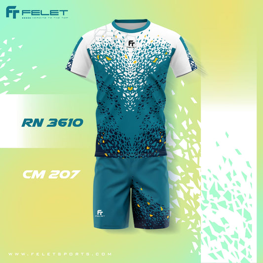 FELET Badminton Jersey RN3610 Tiffany
