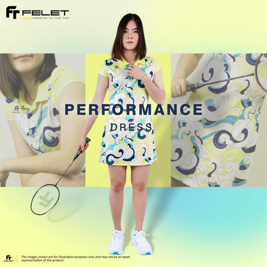 FELET Ladies Performance Dress & Short (Yellow)