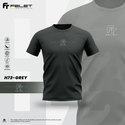 FELET Badminton Training Shirt H72 Grey
