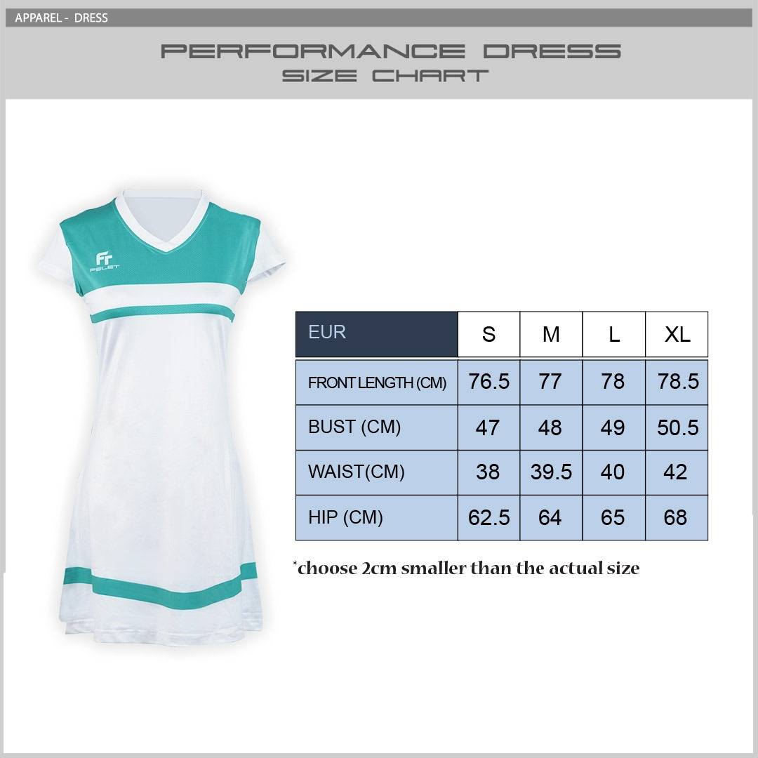 FELET Ladies Performance Dress & Short (Yellow)