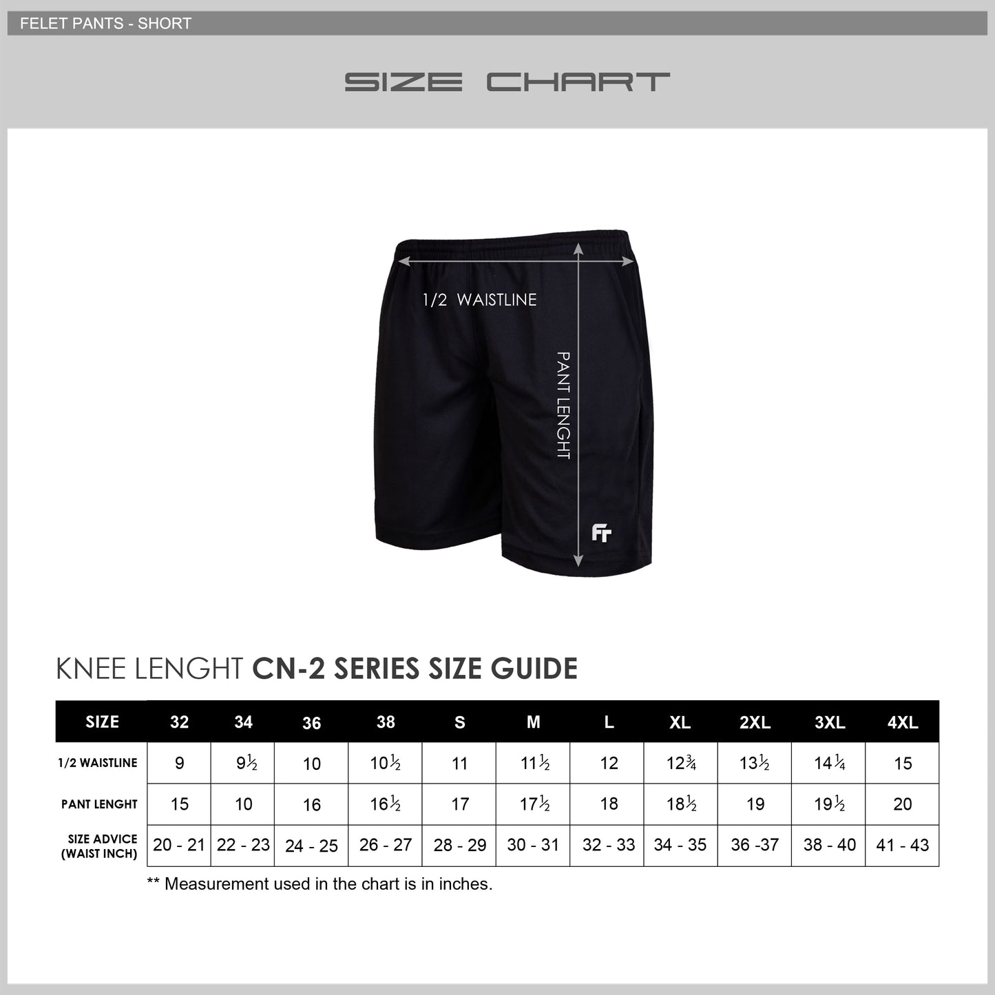 FELET Badminton Sport Shorts 2.0 Black