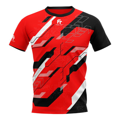 FELET Badminton Jersey JS 1503 (Red)